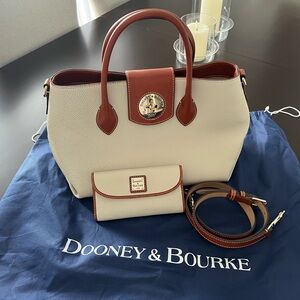 Dooney & Bourke handbag & wallet set